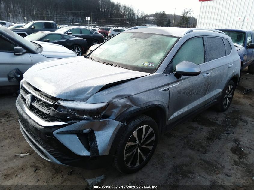 2022 VOLKSWAGEN TAOS SE VIN: 3VVWX7B24NM055831