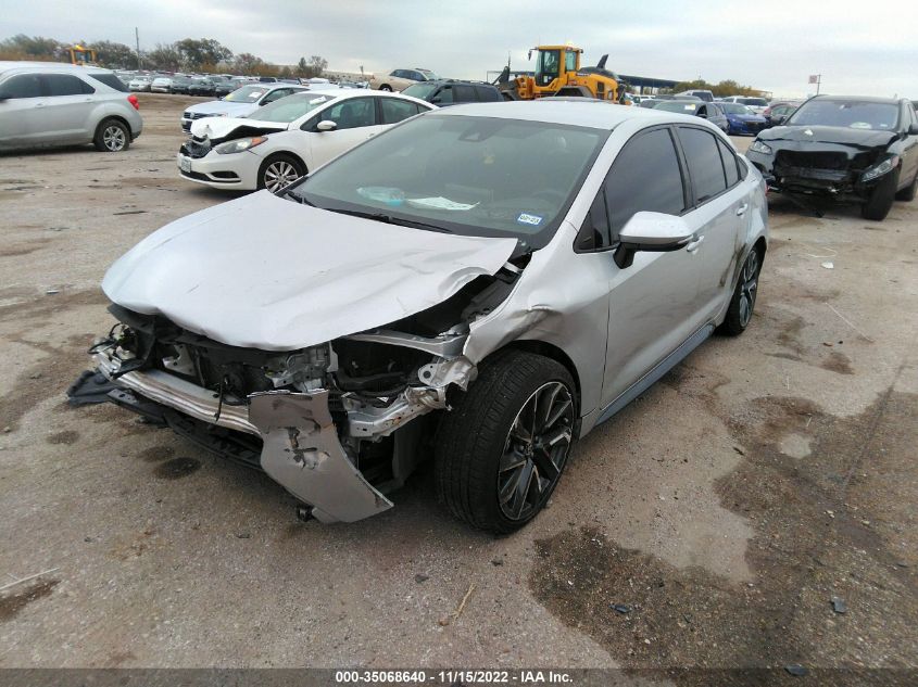 2020 TOYOTA COROLLA SE/NIGHTSHADE VIN: 5YFS4RCE5LP024913