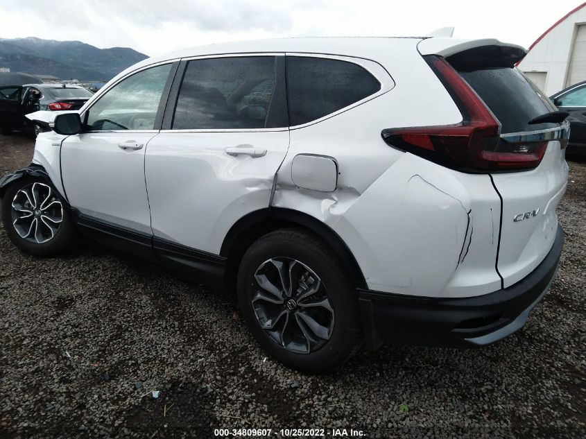 2022 HONDA CR-V HYBRID EX-L VIN: 5J6RT6H83NL033182