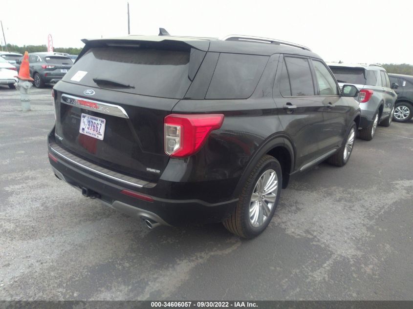 2022 FORD EXPLORER LIMITED VIN: 1FM5K8FW9NNA11112