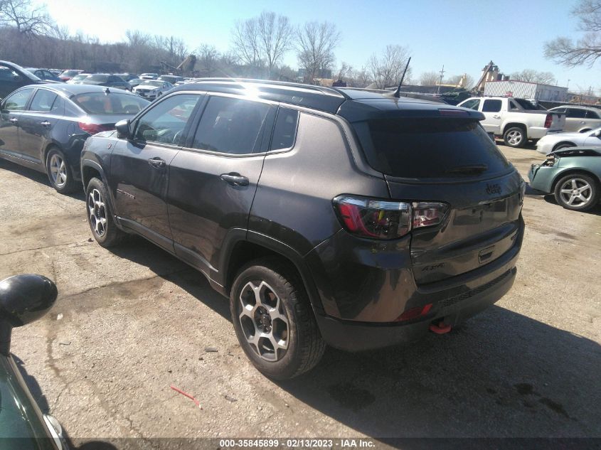2022 JEEP COMPASS TRAILHAWK VIN: 3C4NJDDB8NT162118