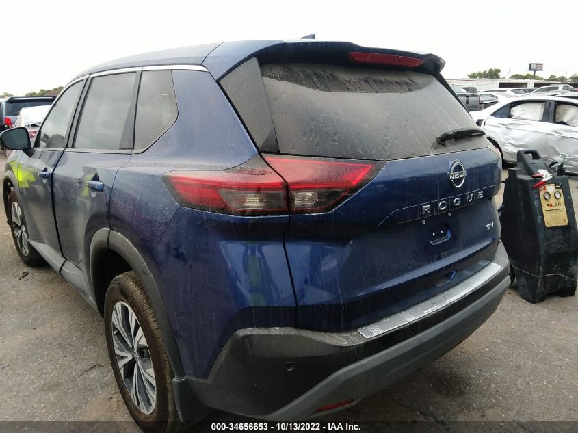 2022 NISSAN ROGUE SV VIN: 5N1BT3BA4NC675570