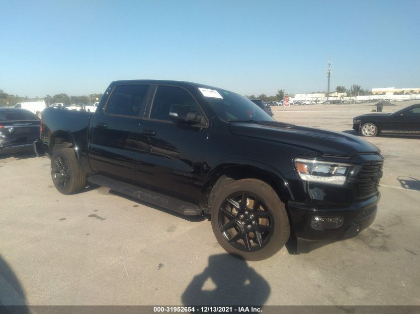 2021 RAM 1500 LARAMIE VIN: 1C6RREJT8MN816084