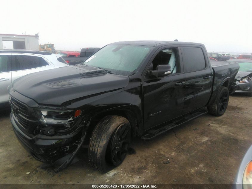 2020 RAM 1500 LARAMIE VIN: 1C6SRFJT8LN327853