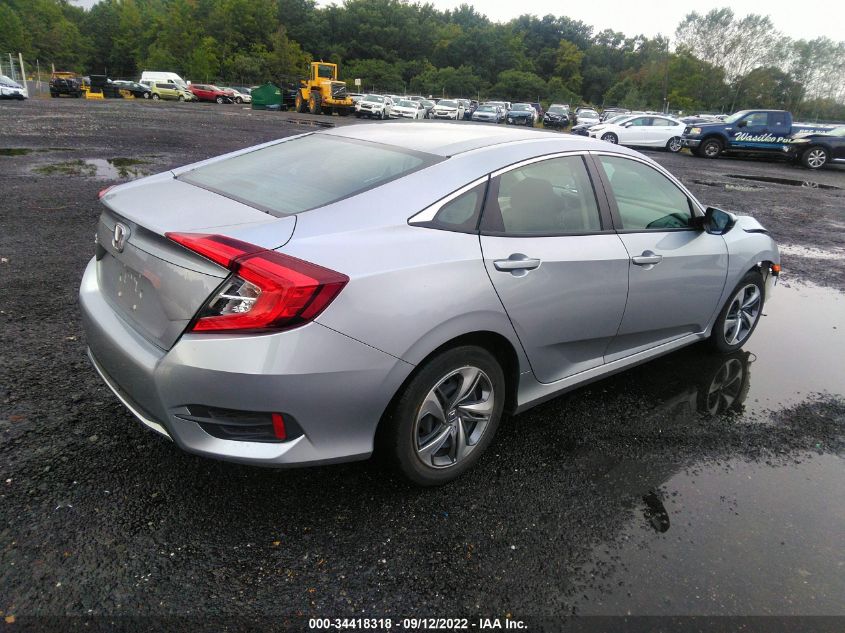 2020 HONDA CIVIC SEDAN LX VIN: 2HGFC2F65LH550112