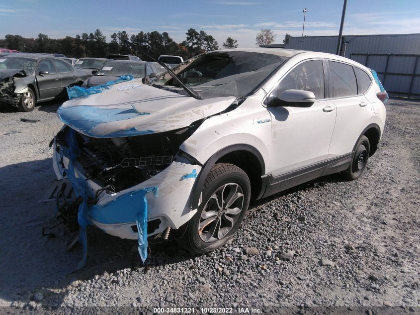 2022 HONDA CR-V HYBRID EX-L VIN: 5J6RT6H87NL004459