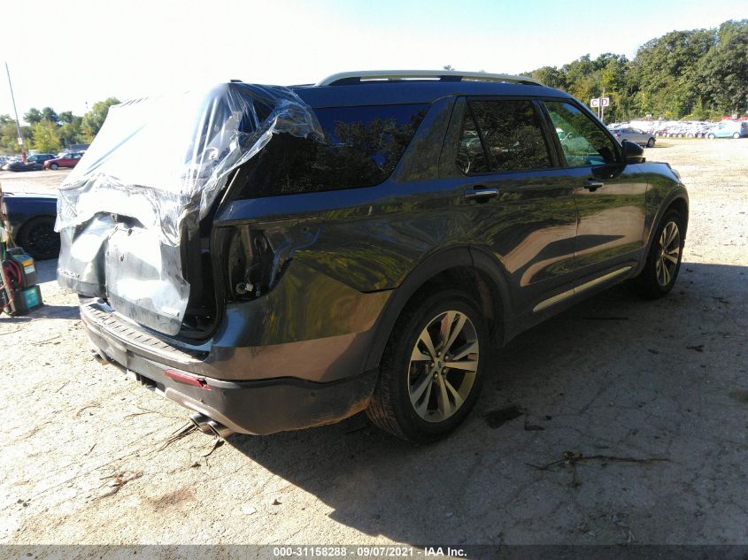 2020 FORD EXPLORER PLATINUM VIN: 1FM5K8HC2LGA04040