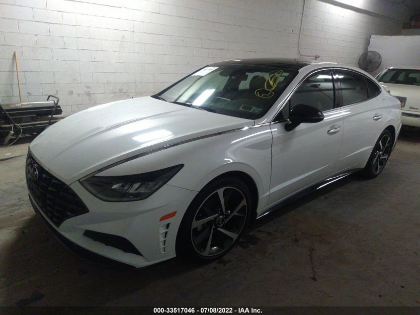2022 HYUNDAI SONATA SEL PLUS VIN: 5NPEJ4J27NH141846