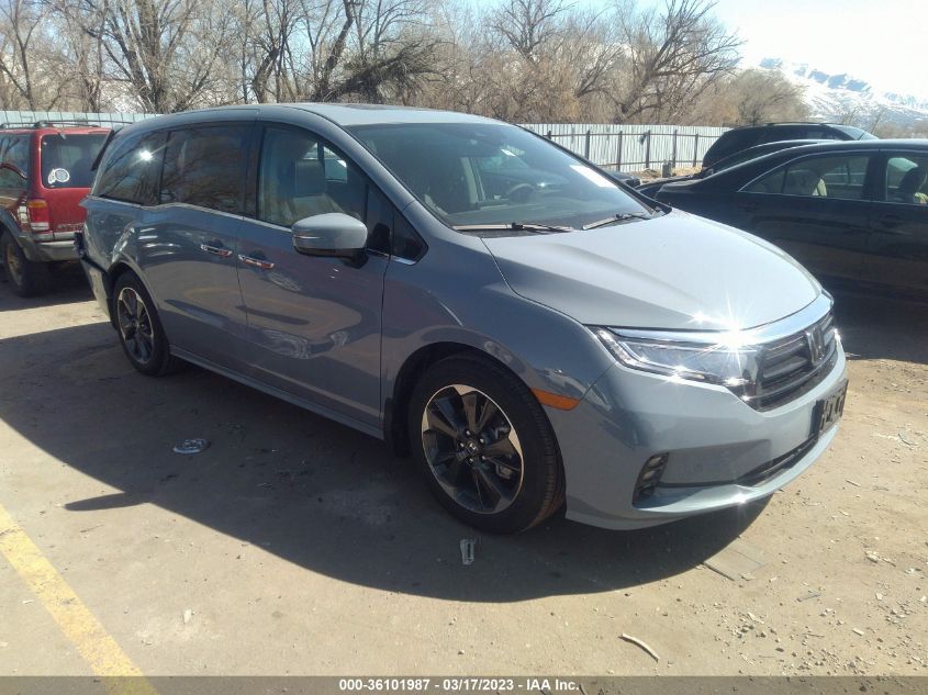 2023 HONDA ODYSSEY ELITE VIN: 5FNRL6H94PB028996