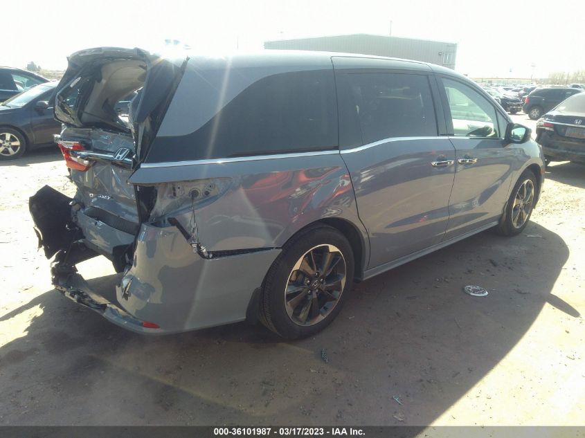 2023 HONDA ODYSSEY ELITE VIN: 5FNRL6H94PB028996