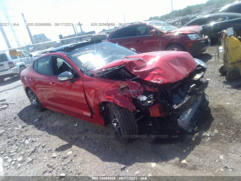 2022 KIA STINGER GT2 VIN: KNAE55LC5N6099278