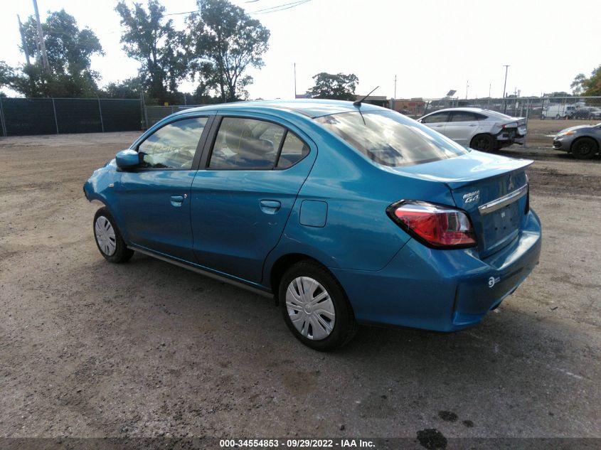 2022 MITSUBISHI MIRAGE G4 ES/LE/BLACK EDITION VIN: ML32FUFJ2NHF03929