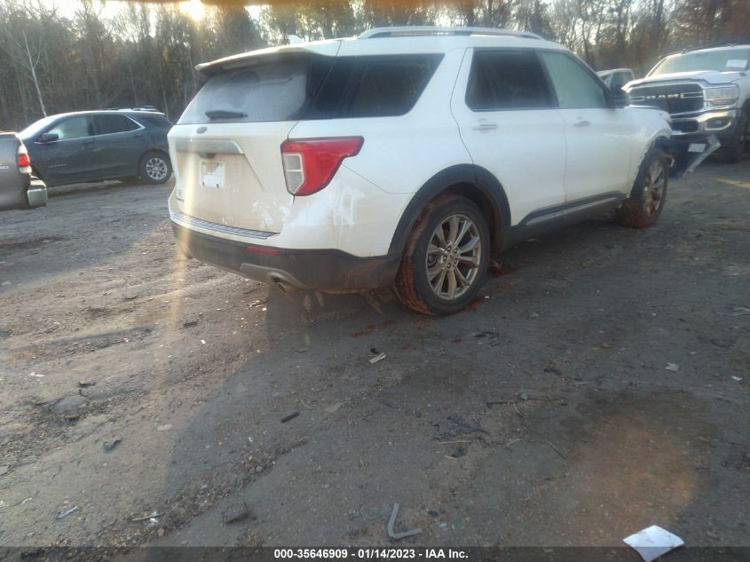 2021 FORD EXPLORER LIMITED VIN: 1FMSK7FH2MGA37634