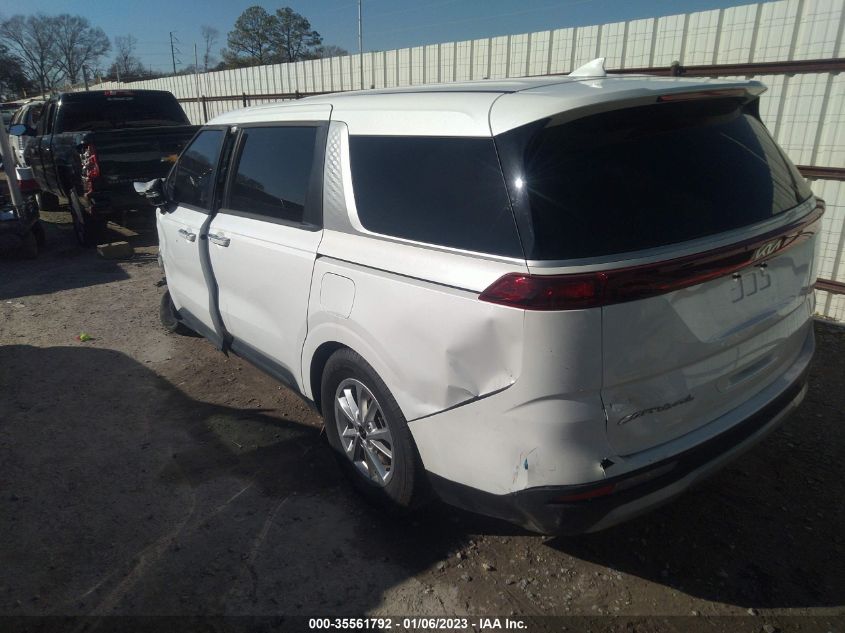 2022 KIA CARNIVAL LXS VIN: KNDNB4H36N6084545