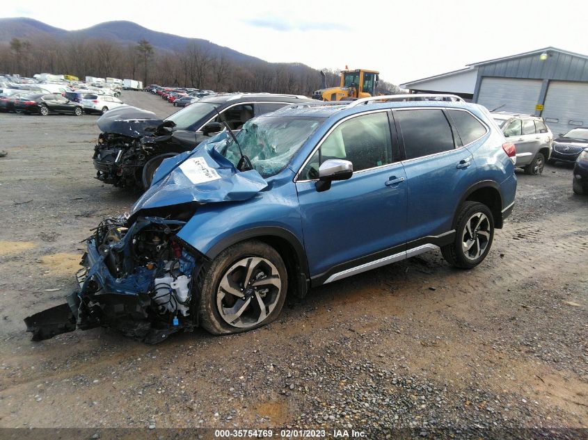 2022 SUBARU FORESTER TOURING VIN: JF2SKARC9NH511500
