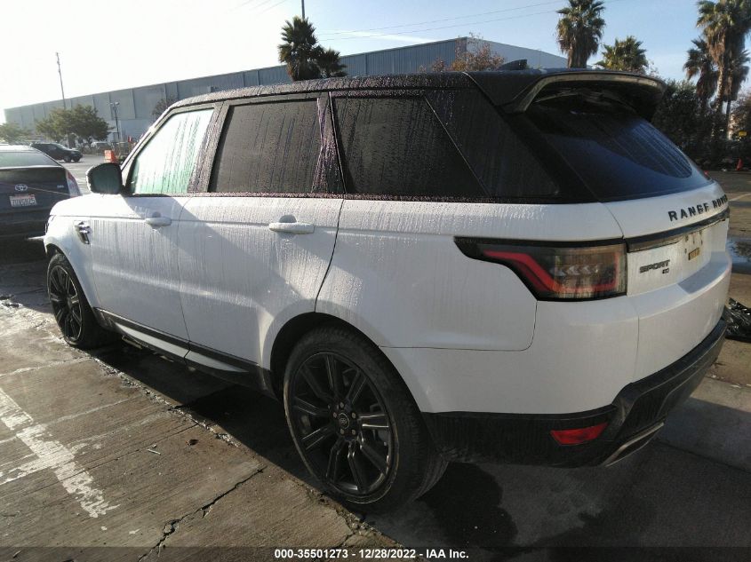 2021 LAND ROVER RANGE ROVER SPORT HSE SILVER EDITION VIN: SALWR2SUXMA786829