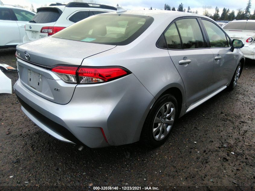 2020 TOYOTA COROLLA LE VIN: JTDEPRAE5LJ085741