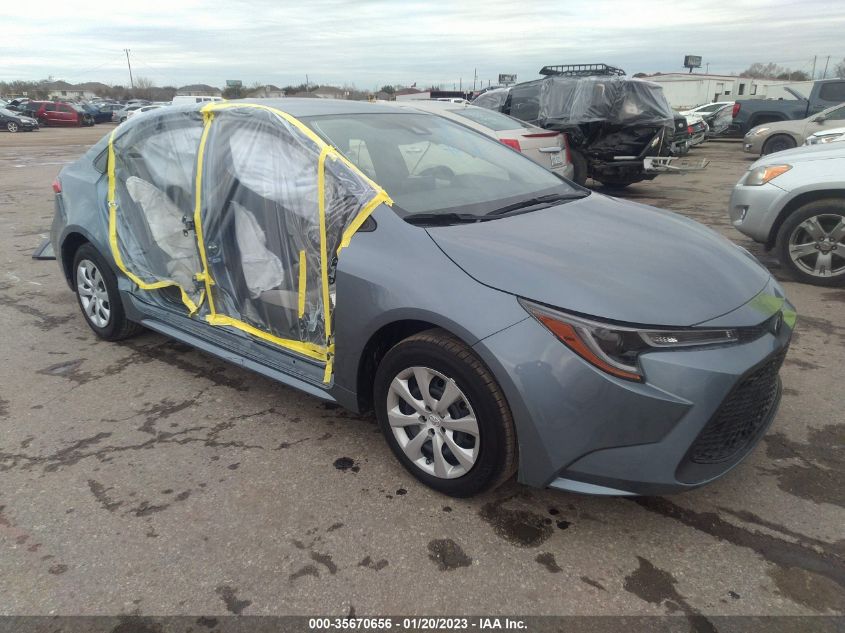2022 TOYOTA COROLLA LE VIN: JTDEPMAE0N3027613