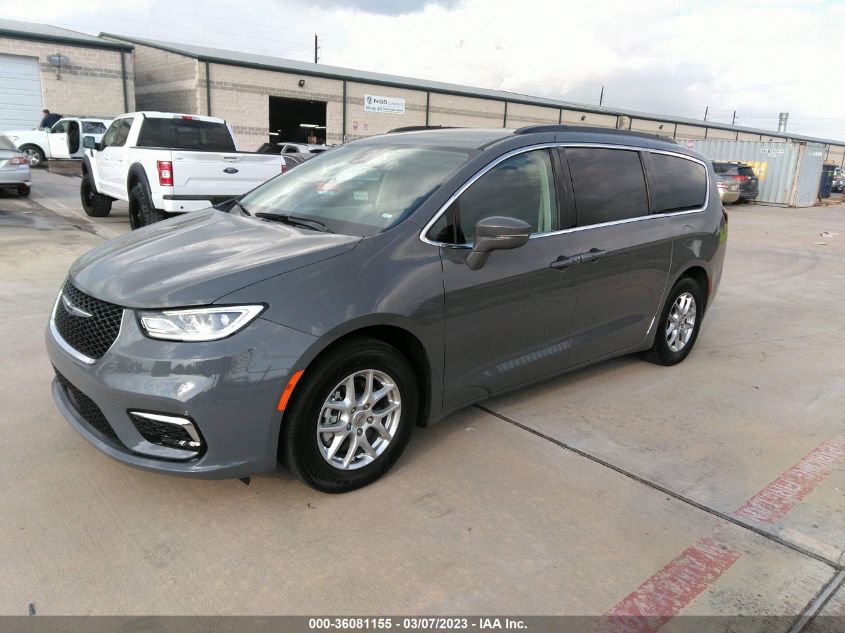 2022 CHRYSLER PACIFICA TOURING L VIN: 2C4RC1BG1NR112446