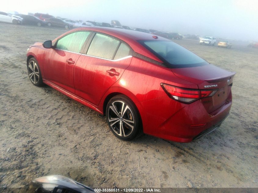 2022 NISSAN SENTRA SR VIN: 3N1AB8DV4NY264485