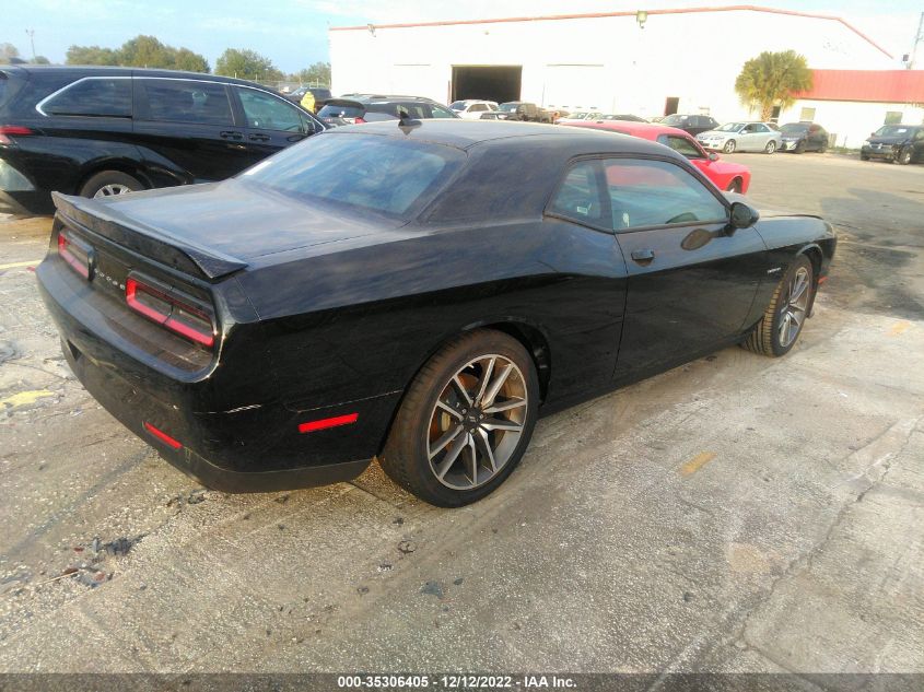 2022 DODGE CHALLENGER R/T VIN: 2C3CDZBTXNH230889