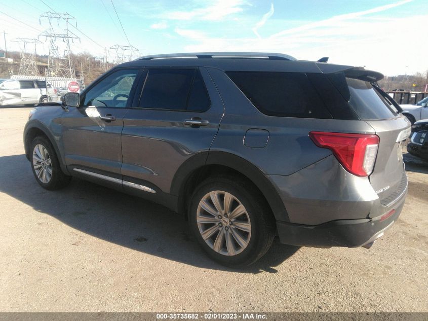 2021 FORD EXPLORER LIMITED VIN: 1FMSK8FH3MGA93586