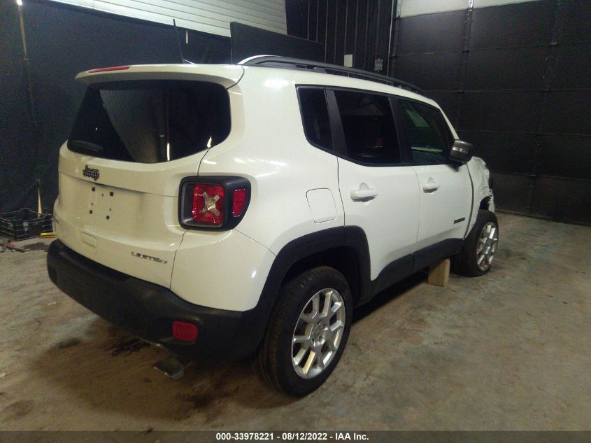2021 JEEP RENEGADE LIMITED VIN: ZACNJDD13MPM24461