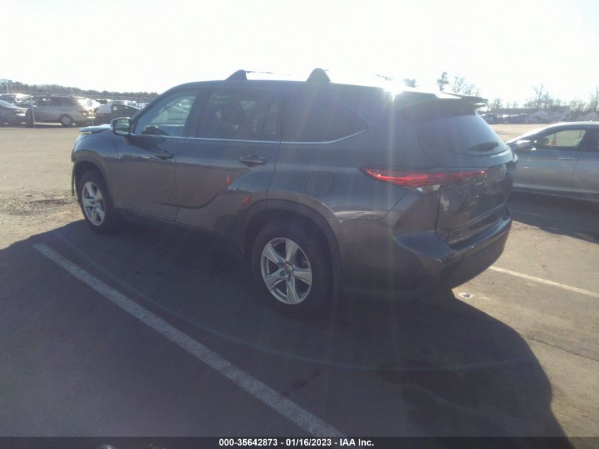 2021 TOYOTA HIGHLANDER L VIN: 5TDCZRBH7MS149096