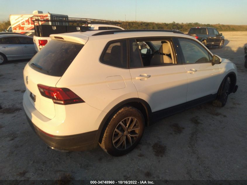 2021 VOLKSWAGEN TIGUAN S VIN: 3VV1B7AX9MM097366