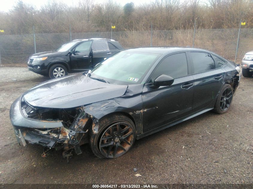 2022 HONDA CIVIC SEDAN SPORT VIN: 2HGFE2F57NH597727