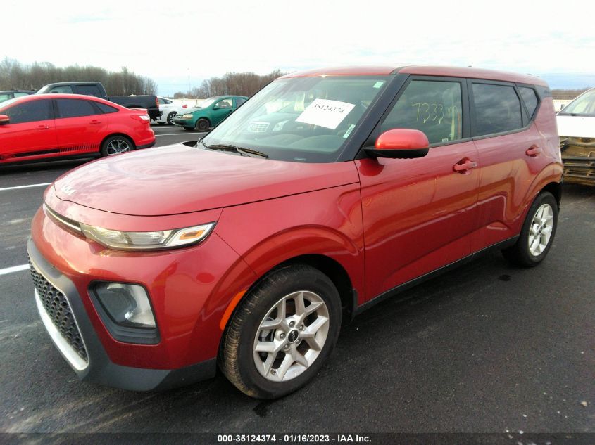 2022 KIA SOUL S VIN: KNDJ23AU7N7818535