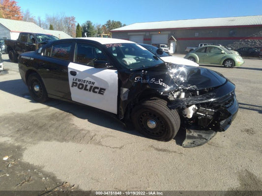 2022 DODGE CHARGER POLICE VIN: 2C3CDXKG8NH111231