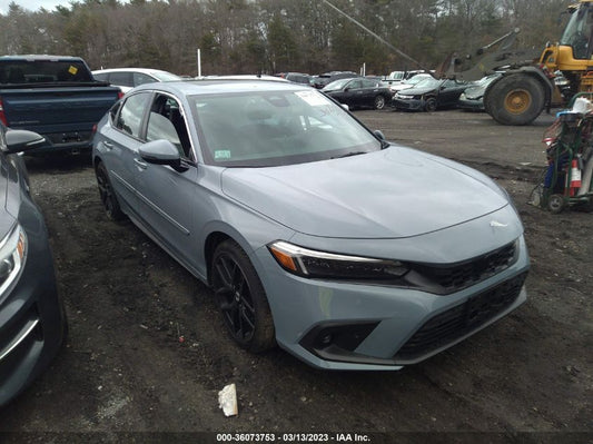 2022 HONDA CIVIC HATCHBACK SPORT TOURING VIN: 19XFL1H81NE024341