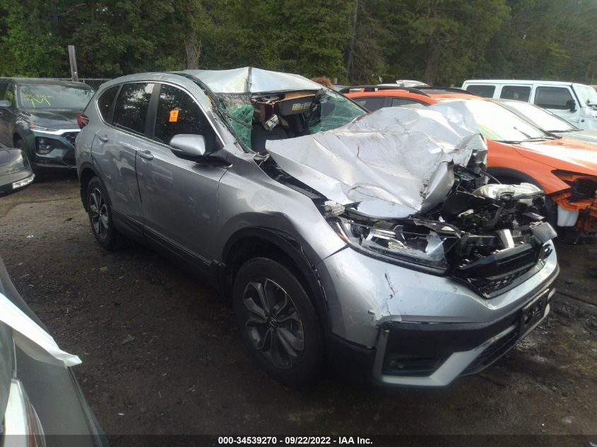 2022 HONDA CR-V EX VIN: 2HKRW2H55NH629653