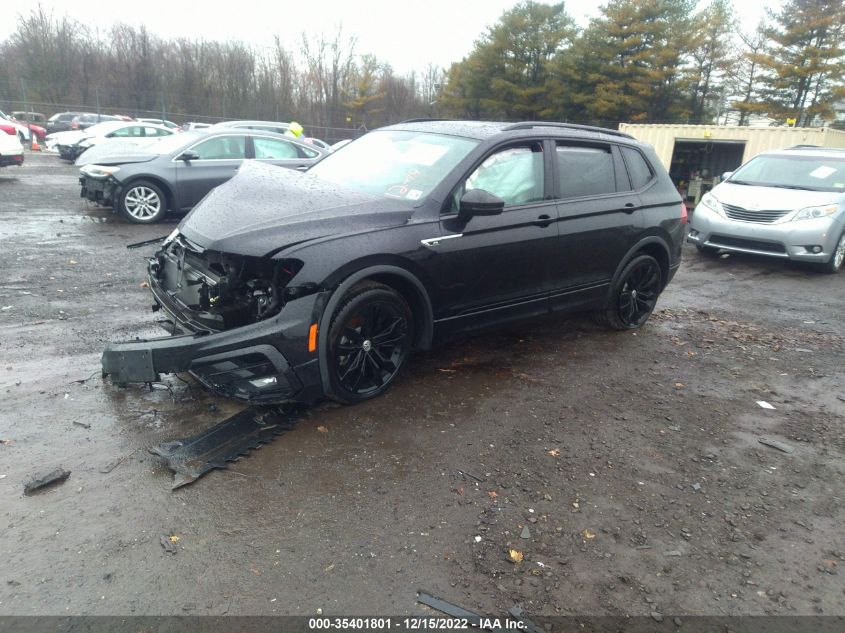 2021 VOLKSWAGEN TIGUAN SE/SE R-LINE BLACK/SEL VIN: 3VV2B7AX9MM129205