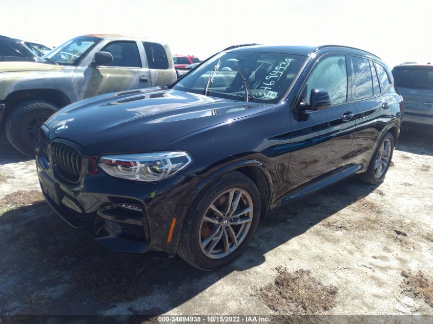 2021 BMW X3 M40I VIN: 5UXTY9C06M9E63365