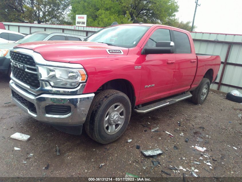 2022 RAM 2500 BIG HORN VIN: 3C6UR5DJ4NG120840