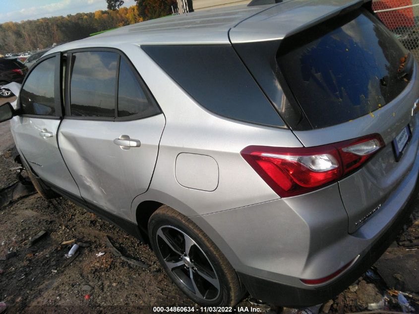 2020 CHEVROLET EQUINOX LS VIN: 3GNAXHEV2LS607444