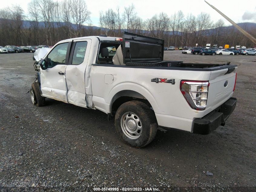 2022 FORD F-150 XL/XLT VIN: 1FTEX1EB1NKE24493