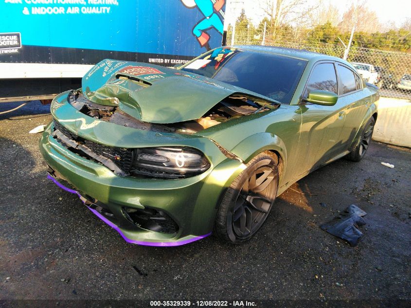 2020 DODGE CHARGER SCAT PACK WIDEBODY VIN: 2C3CDXGJ9LH220900