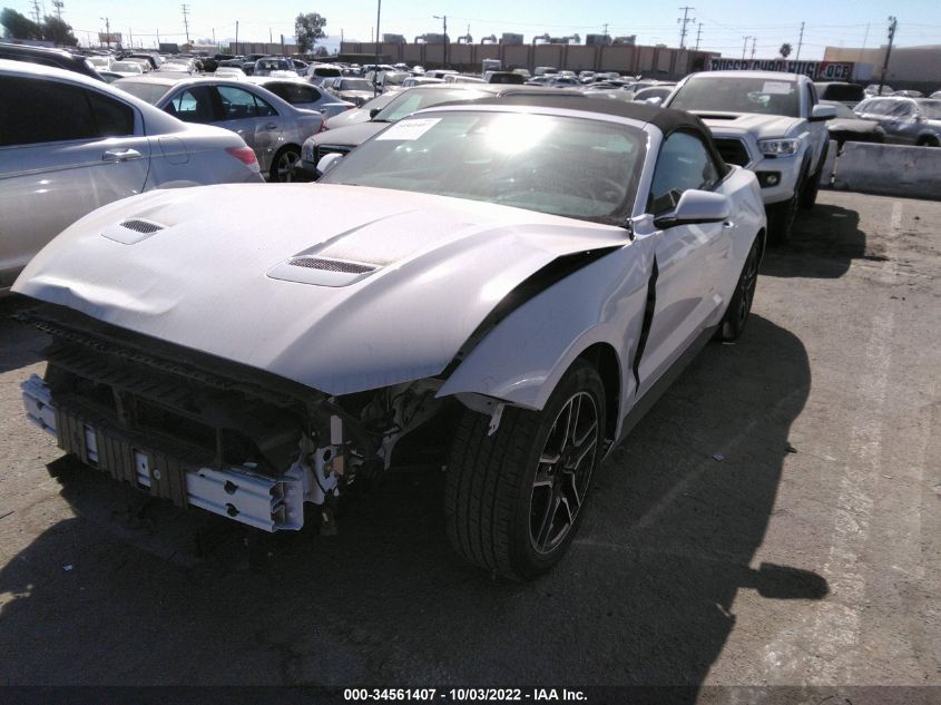 2021 FORD MUSTANG ECOBOOST VIN: 1FATP8UH7M5125308