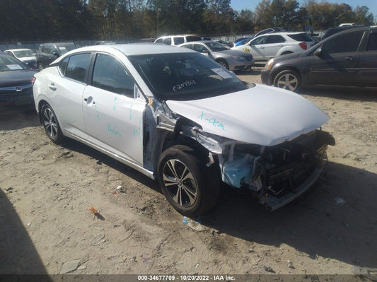 2022 NISSAN SENTRA SV VIN: 3N1AB8CV3NY262082