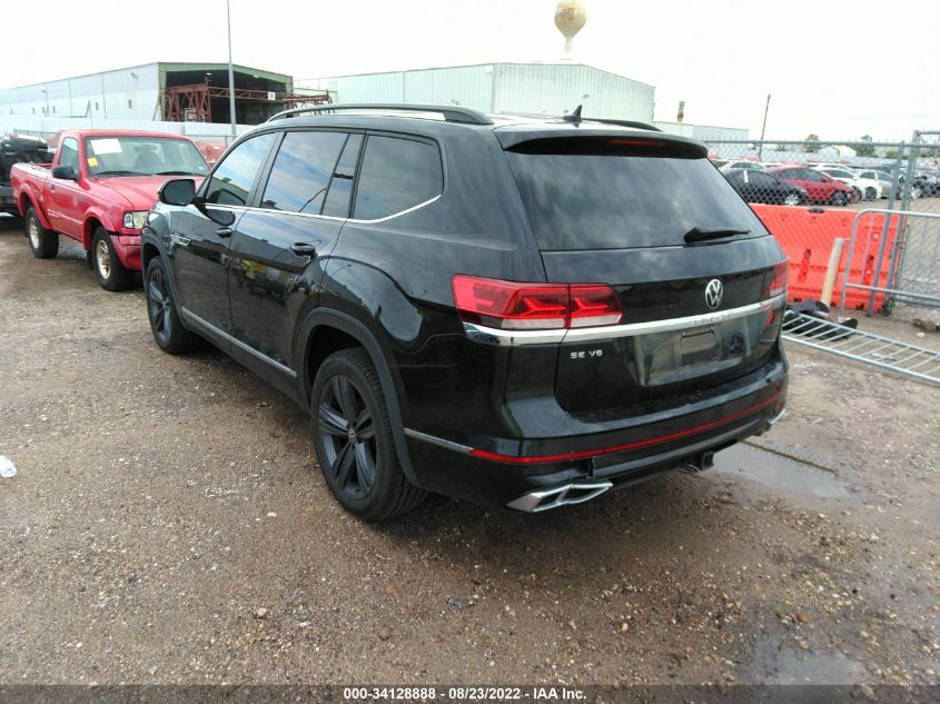 2021 VOLKSWAGEN ATLAS 3.6L V6 SE W VIN: 1V2PR2CA5MC544291