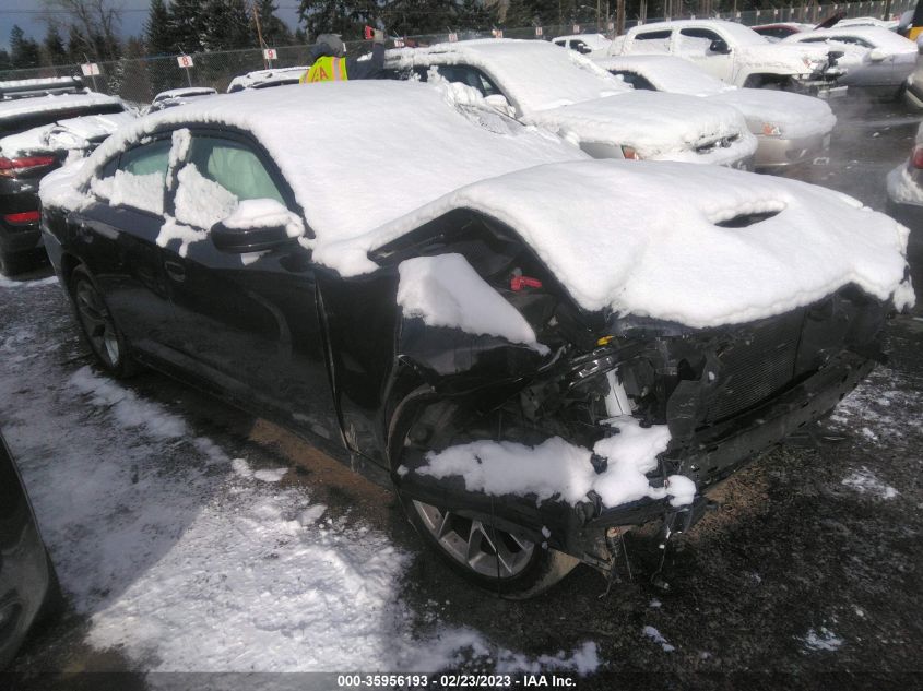 2022 DODGE CHARGER GT VIN: 2C3CDXHG3NH149697