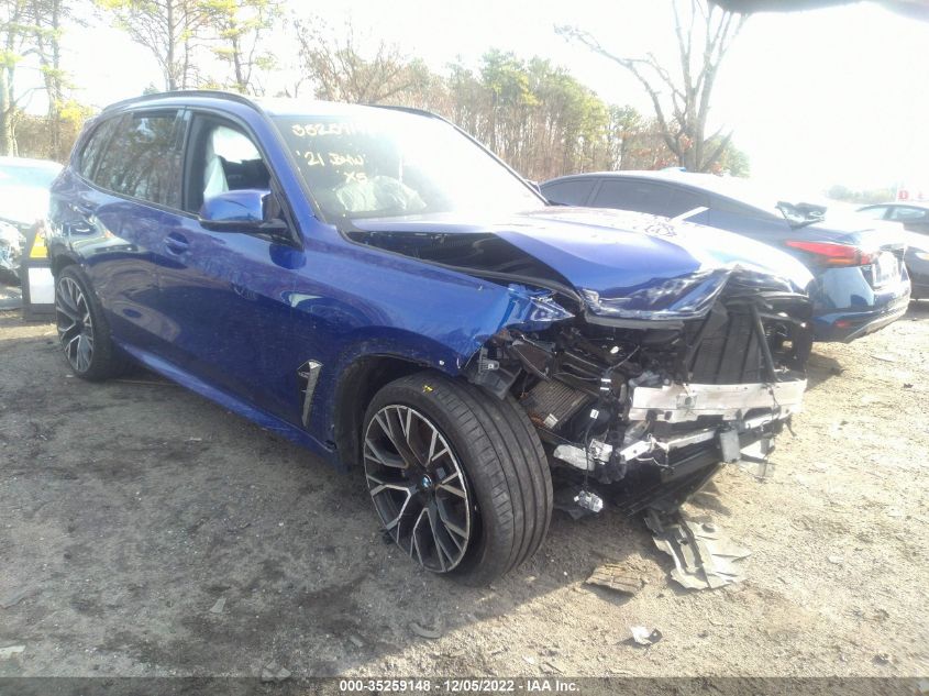 2021 BMW X5 M VIN: 5YMJU0C08M9E29225