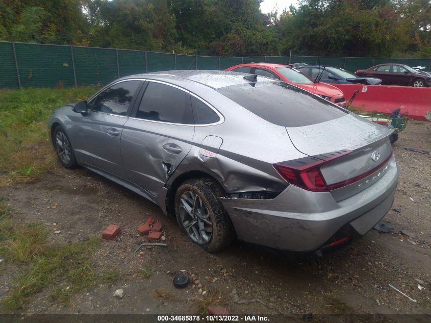 2021 HYUNDAI SONATA SEL VIN: 5NPEL4JAXMH113863