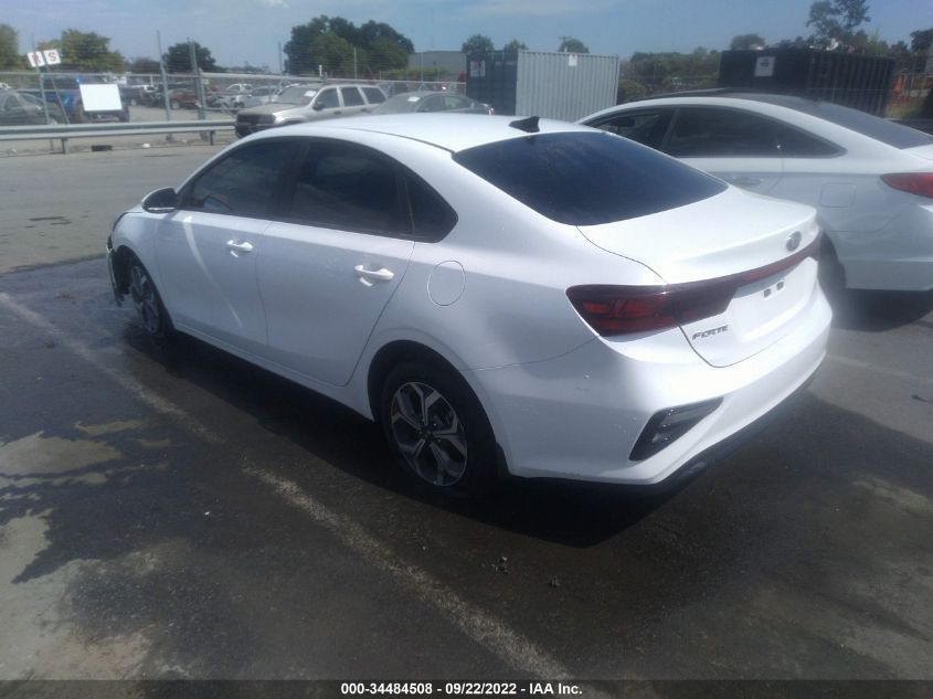 2021 KIA FORTE LXS VIN: 3KPF24AD8ME368906