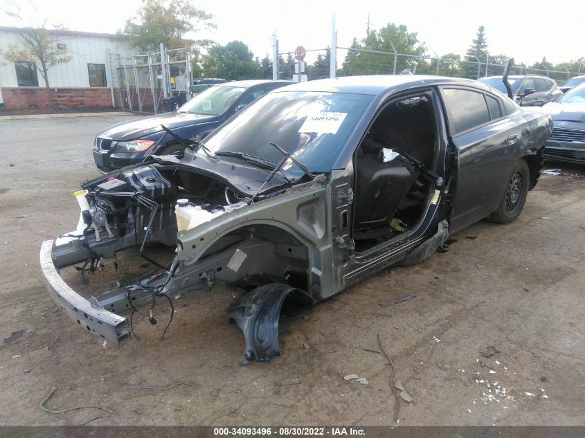 2021 DODGE CHARGER SCAT PACK VIN: 2C3CDXGJ2MH584559