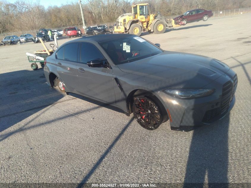 2022 BMW M3 COMPETITION XDRIVE VIN: WBS43AY03NFN13422