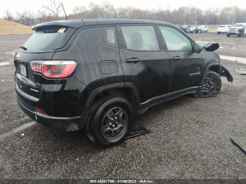 2021 JEEP COMPASS SPORT VIN: 3C4NJDABXMT572129